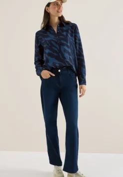 Gemusterte Bluse