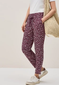Gemusterte Loose Fit Hose
