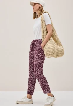 Gemusterte Loose Fit Hose
