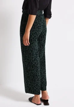 Gemusterte Musselin Hose