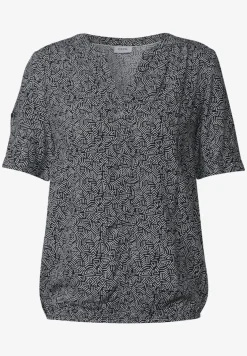 Gemusterte Bluse