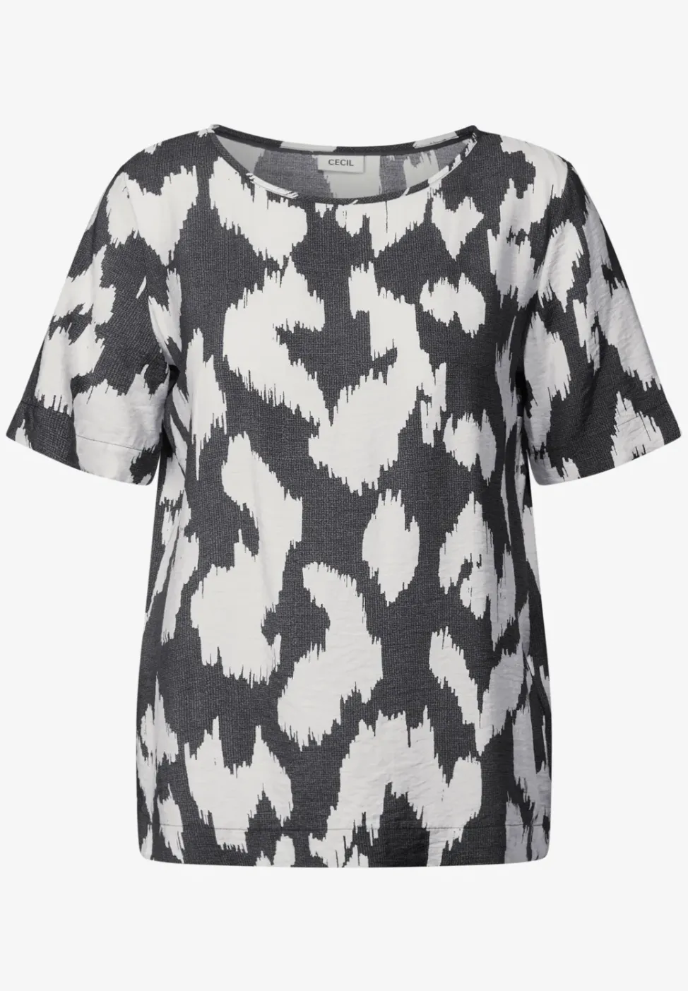 Gemusterte Bluse