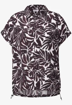 Gemusterte Bluse