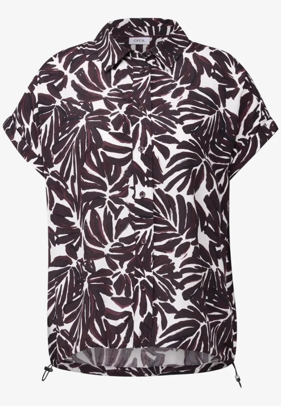 Gemusterte Bluse