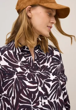 Gemusterte Bluse