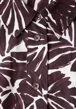 Gemusterte Bluse