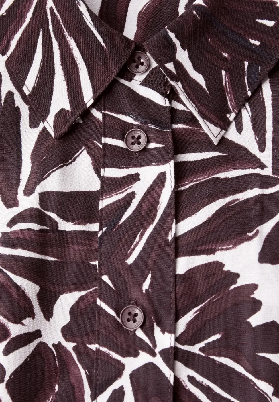 Gemusterte Bluse