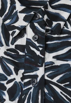 Gemusterte Bluse