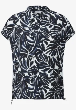 Gemusterte Bluse