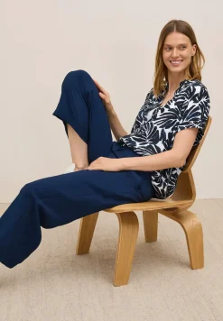 Gemusterte Bluse