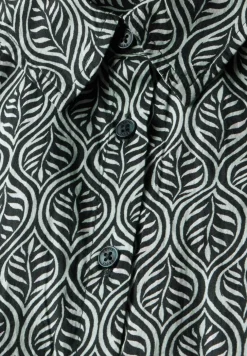 Gemusterte Bluse
