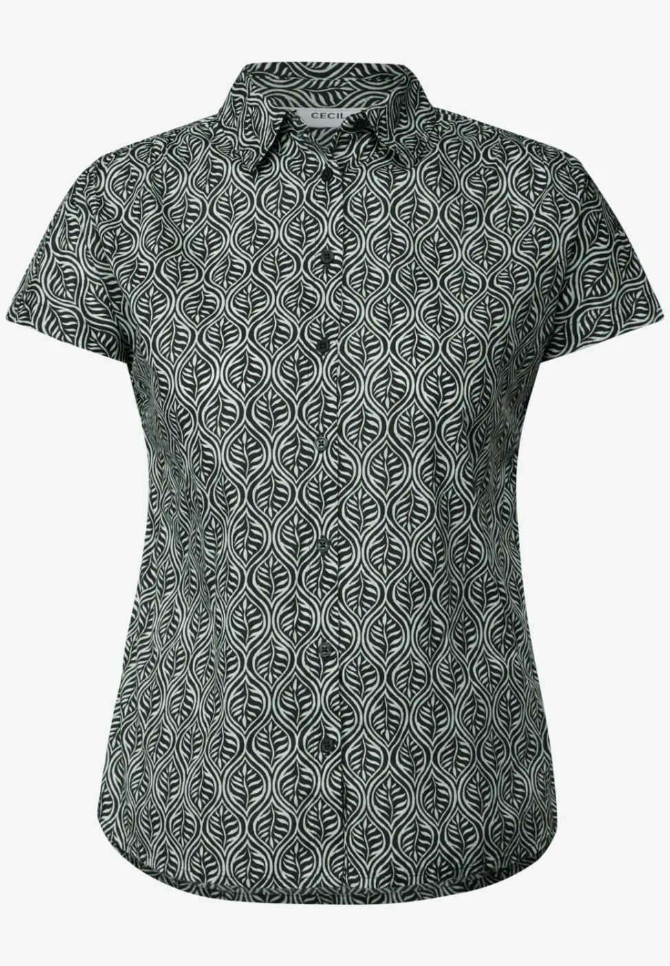 Gemusterte Bluse