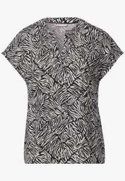 Gemusterte Bluse