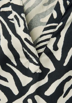 Gemusterte Bluse