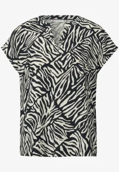 Gemusterte Bluse