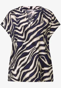 Gemusterte Bluse