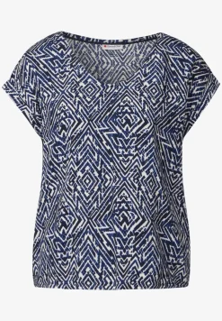 Gemusterte Bluse