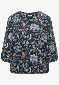 Gemusterte Bluse