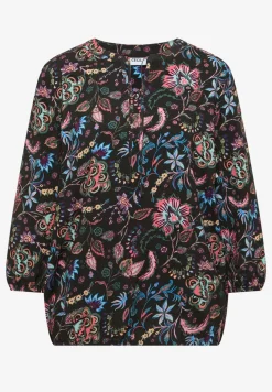 Gemusterte Bluse