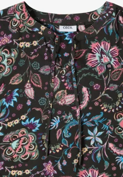 Gemusterte Bluse