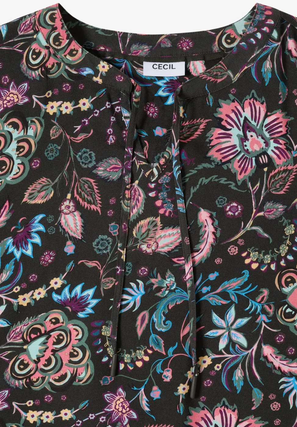 Gemusterte Bluse