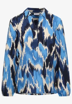 Gemusterte Bluse