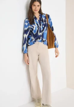 Gemusterte Bluse