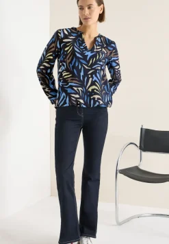 Gemusterte Bluse