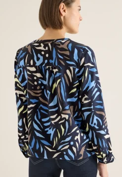 Gemusterte Bluse