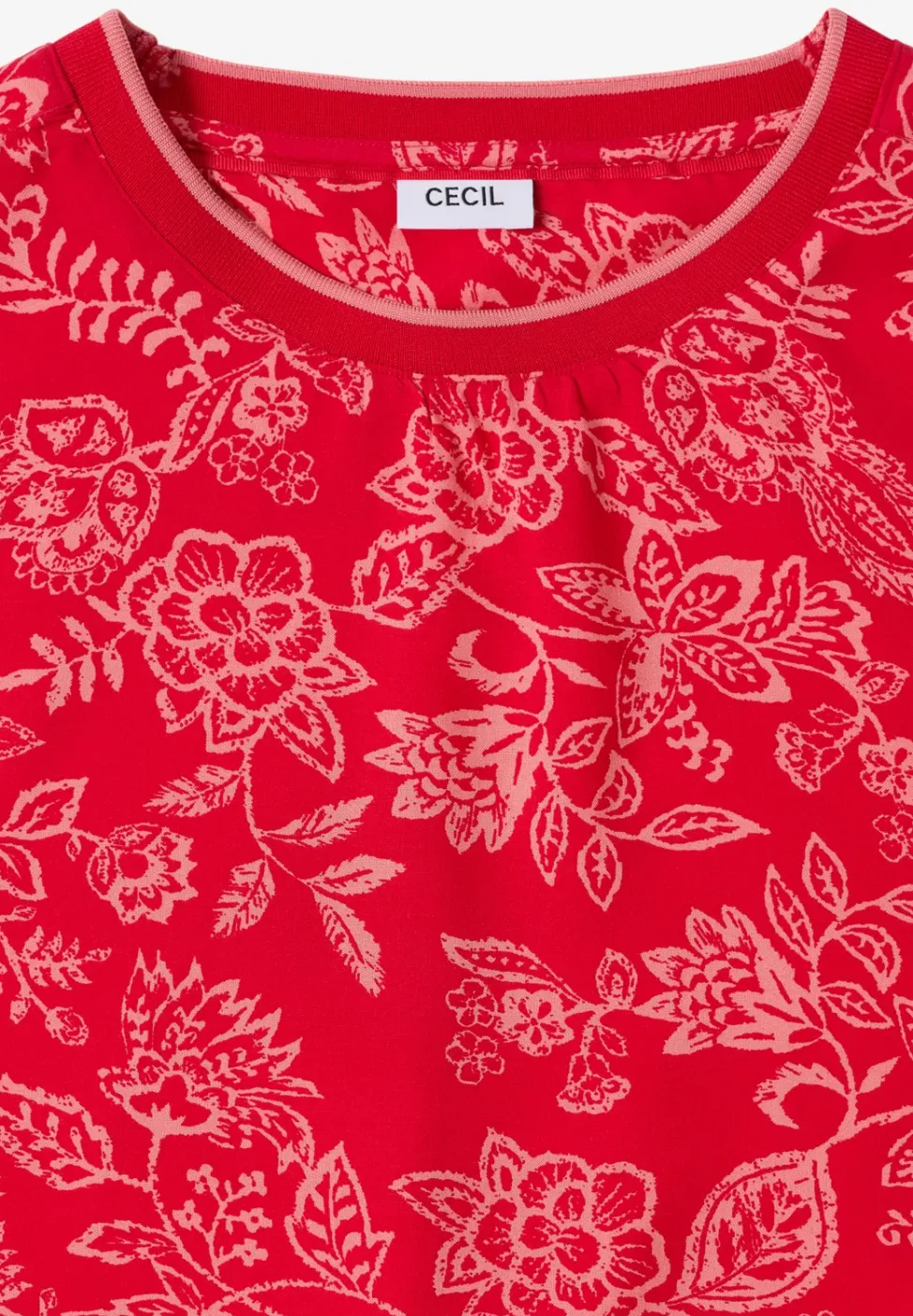 Gemusterte Bluse