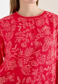Gemusterte Bluse