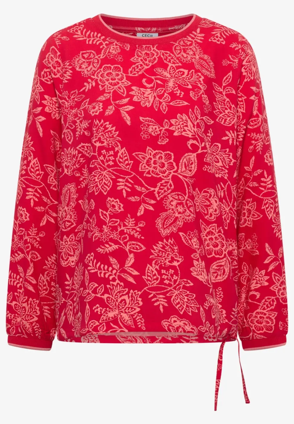 Gemusterte Bluse