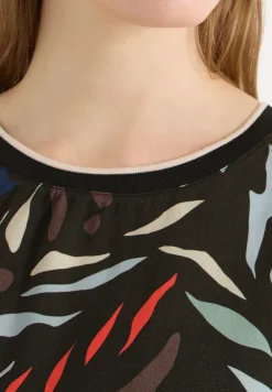 Gemusterte Bluse