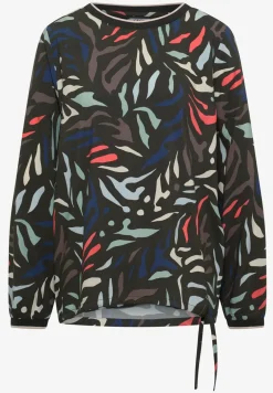 Gemusterte Bluse