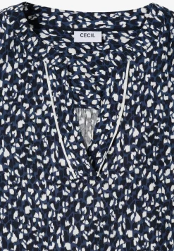 Gemusterte Bluse