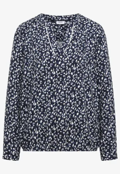 Gemusterte Bluse