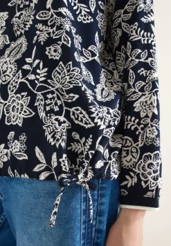 Gemusterte Bluse
