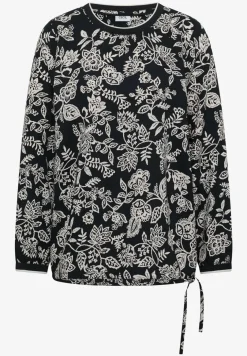 Gemusterte Bluse