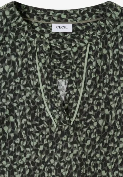 Gemusterte Bluse