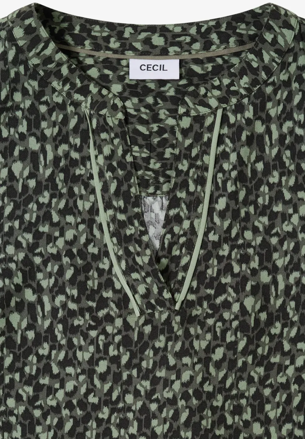 Gemusterte Bluse