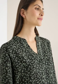 Gemusterte Bluse