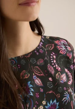 Gemusterte Bluse