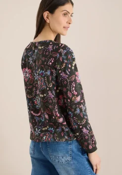 Gemusterte Bluse