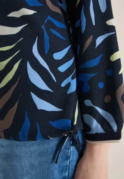 Gemusterte Bluse