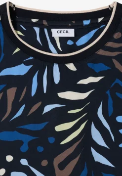 Gemusterte Bluse