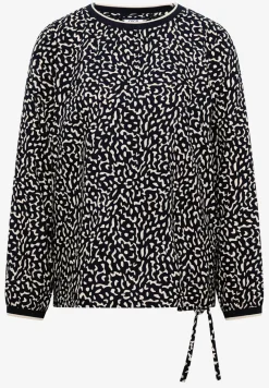 Gemusterte Bluse