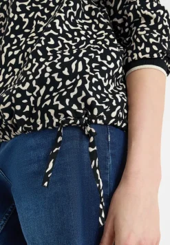 Gemusterte Bluse