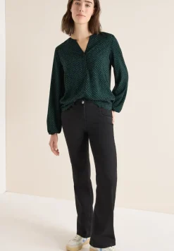 Gemusterte Bluse