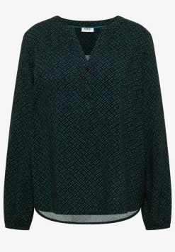 Gemusterte Bluse