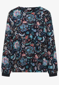 Gemusterte Bluse
